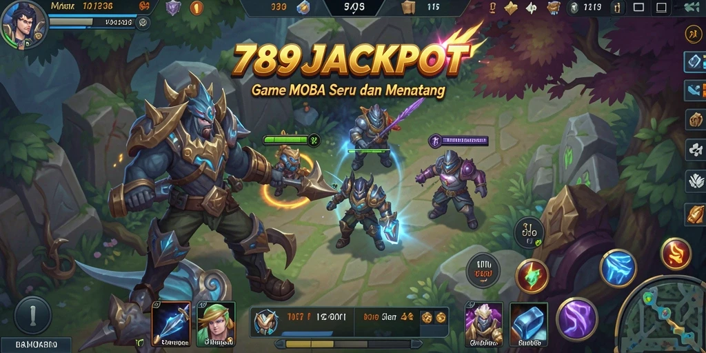 Gameplay seru 789JACKPOT dengan karakter unik dan strategi.