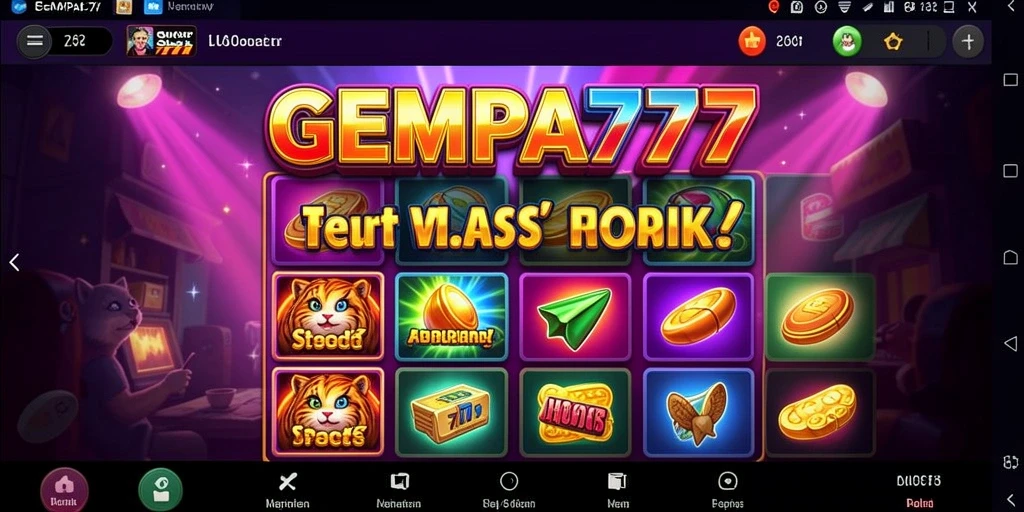 Tangkapan layar dari permainan Slot GEMPA777 yang menarik dan penuh aksi.