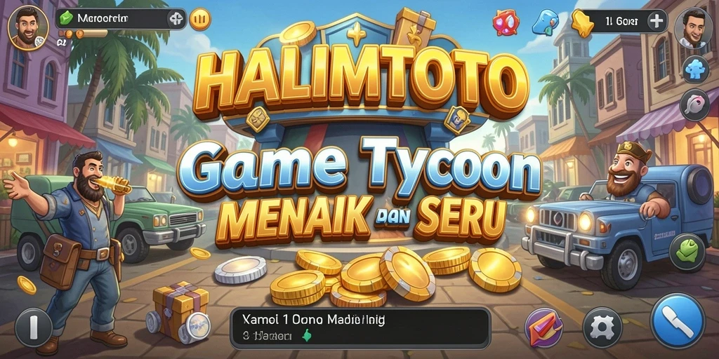 Tampilan gameplay HALIMTOTO yang seru dan menarik.